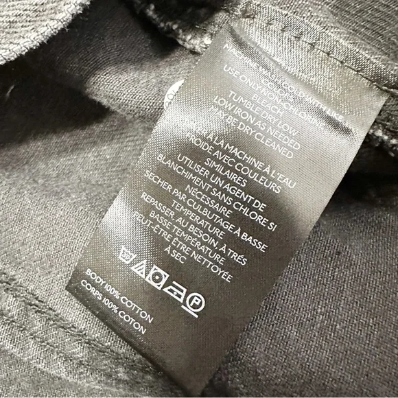 NEW Free People We The Free Fields of Flowers Wide Leg Black Denim Overalls XL - Picture 14 of 15